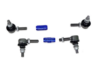 SuperPro 2015 BMW 228i Base Rear HD Adjustable End Link Set (10mm Studs 125mm-145mm Length)
