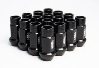 BLOX Racing Street Series Forged Extended Lug Nut Black Single