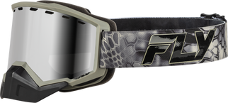 Focus Snow Goggle Se Kryptek W/ Silver Mirror/smoke Lens