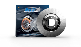 SHW 16-20 Bentley Bentayga 6.0L Rear Smooth Lightweight Brake Rotor (4M0615601N)