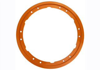 Ford Racing 2021+ Ford Bronco Functional Bead Lock Ring Kit - Orange