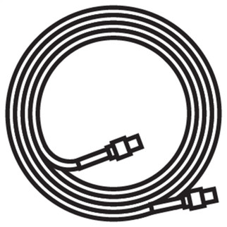 Firestone Coil-Rite Air Line Tubing Hose Assembly (Straight) (WR17600048)