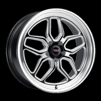 Weld S107 15X7 Laguna 5X114.3 ET00 BS4.00 Gloss Black MIL Dia 78.1