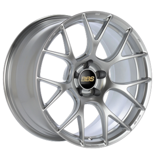 BBS RE-V7 18x8.5 5x100 ET45 Diamond Silver Wheel -82mm PFS/Clip Required