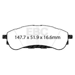 EBC 2019+ Ford Ranger 2WD 2.3T Yellowstuff Rear Brake Pads