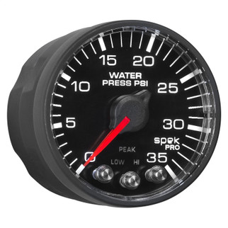 Autometer Spek-Pro 52.4mm 0-35 PSI Digital Stepper Motor Water Pressure Gauge