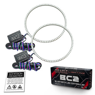Oracle Jeep Wrangler TJ 97-06 LED Waterproof Halo Kit - ColorSHIFT w/ BC1 Controller