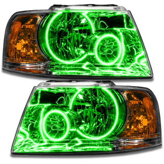 Oracle 03-06 Ford Expedition SMD HL - Chrome - ColorSHIFT w/ 2.0 Controller
