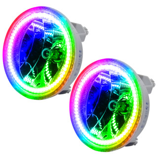 Oracle Chevrolet Avalanche 07-14 LED Fog Halo Kit - ColorSHIFT