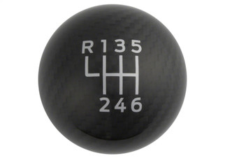 Ford Racing 15-25 Mustang Ford Racing Carbon Fiber Shift Knob 6 Speed