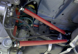 ALTA 02-12 Mini Cooper/S/JCW (Incl. 05-12 Convertible) & 09-12 Clubman Control Arms Rear Pair - Red
