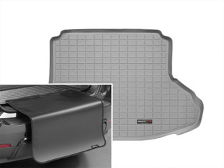 WeatherTech 04-09 Toyota Prius Cargo Liners w/ Bumper Protector - Grey