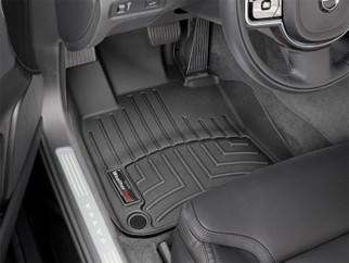 WeatherTech 2018+ Volvo V90 Front FloorLiner - Black