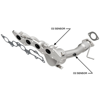 MagnaFlow Direct Fit Catalytic Converter 10-13 Mazda 3 2.0L Manifold