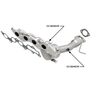 MagnaFlow Direct Fit Catalytic Converter 10-13 Mazda 3 2.0L Manifold