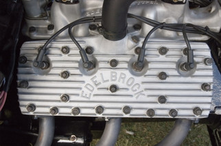 Edelbrock Cylinder Heads 1939-48 Model Ford Flatheads w/ Block Letter Logo (Pair)