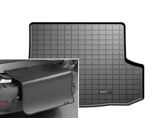 WeatherTech 07-11 Chevrolet Aveo Sedan Cargo Liner w/ Bumper Protector - Black