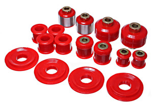 Energy Suspension 2015 Ford Mustang Rear Control Arm Bushing Set - Red