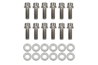 Wilwood Bolt Kit - Hat/Rotor 1/4-28x.75 12 Pt Stainless
