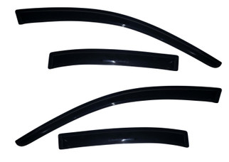 AVS 13-15 Chevy Malibu Ventvisor Outside Mount Window Deflectors 4pc - Smoke