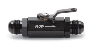 Russell Performance Shutoff Valve -6 AN Male Black Finish