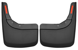 Husky Liners 19-23 Chevrolet Silverado 1500 (Excl. ZR2/TBoss) Rear Mud Guards - Black