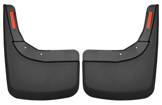 Husky Liners 19-23 Chevrolet Silverado 1500 (Excl. ZR2/TBoss) Rear Mud Guards - Black