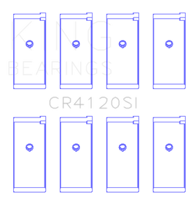 King Engine Bearings Mitsubishi 4G63/64 DOHC (Size +0.5) Rod Bearing Set