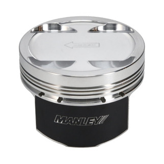 Manley 90-94 Eclipse (6 Bolt 4G63T) 86mm +1mm Over Bore 9.0:1 Dish Piston Set w/ Rings