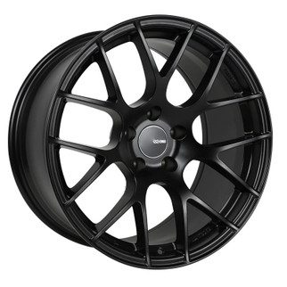 Enkei Raijin 18x8 40mm Offset 5x114.3 Bolt Pattern 72.6 Bore Diameter Matte Black Wheel