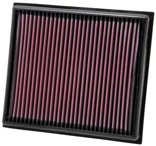 K&N Replacement Air Filter for Opel / Vauxhall / Saab 11.375in O/S L x 10.125in O/S W x 1.625in H