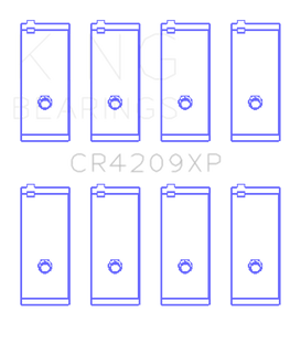 King Engine Bearings Toyota 3SGTE Performance Rod Bearing Set - Size STD