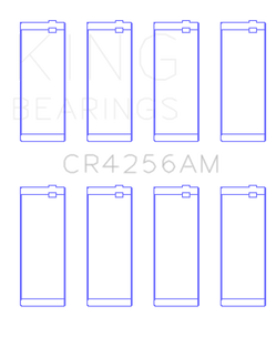 King Engine Bearings Chrysler 148/148 Turbo DOHC 16V/Jeep 148 DOHC 16V Rod Bearing Set - Size STD