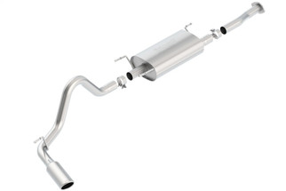 Borla 2016 Toyota Tacoma 3.5L V6 Auto 4DR CC SB S-Type 2.5in Single Left Rear Exit 4in Tip Exhaust