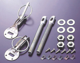 Cusco Body Pins For Hood Aluminum-Silver, Universal
