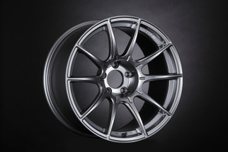 SSR GTX01 17x9 5x114.3 38mm Offset Dark Silver Wheel