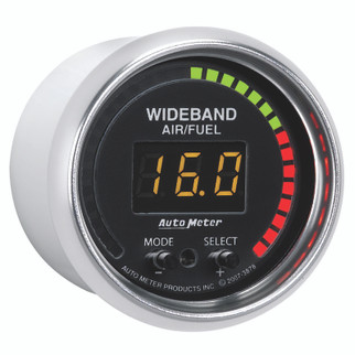 Autometer GS 52mm AFR or LAMBDA Digital Wideband Air/Fuel Ratio PRO Wideband A/F Kit