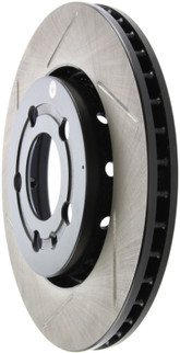 StopTech Power Slot 04-06 Audi TT Quattro / 04 VW Golf R32 Left Rear Slotted Rotor