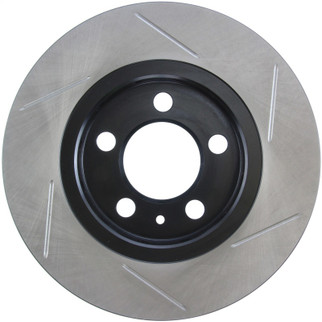 StopTech Power Slot 04-06 Audi TT Quattro / 04 VW Golf R32 Left Rear Slotted Rotor