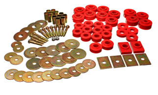 Energy Suspension 64-67 Buick Century/Regal/Grand National/Skylark/Special Red Body Mount Set