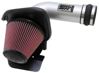 K&N 11 Ford Taurus SHO 3.5L V6 Silver Typhoon Cold Air Intake