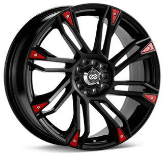 Enkei GW8 18x7.5 5x100/114.3 42mm Offset 72.6 Bore Matte Black Wheel