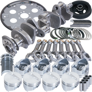 Eagle Chevrolet Small Block 5140 Steel I-Beam Balanced Rotating Assembly Kit