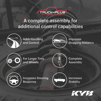 KYB Shocks & Struts Truck-Plus Performance 15-20 Chevrolet Suburban 4WD - Front