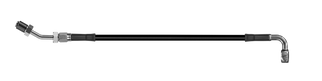 Goodridge 74in Universal Clutch Line w/SS Fittings & Black Hose - 90Deg Banjo w/AN3 Fitting