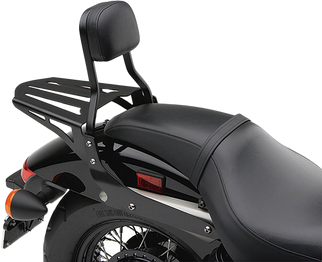 Sissy Bar Luggage Rack Formed Black