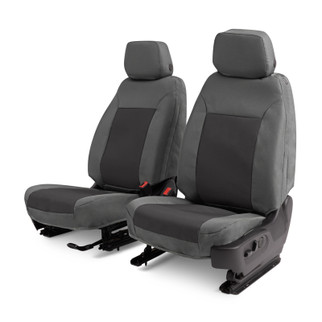 Covercraft 19-24 Subaru Forester Endura PrecisionFit Custom Second Row Seat Covers - Silver/Charcoal