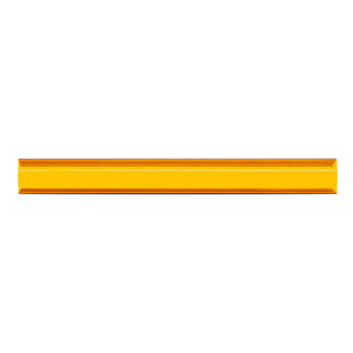 Borne Off-Road Light Bar Cover Single Row 20in Amber