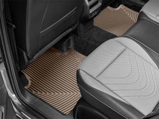 WeatherTech 18-24 Volkswagen Tiguan Rear All-Weather Floor Mats - Tan