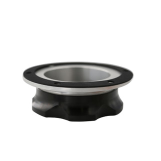 Aeromotive Fill Cap - Screw-On - 3in - Flanged - 6-Bolt - Black